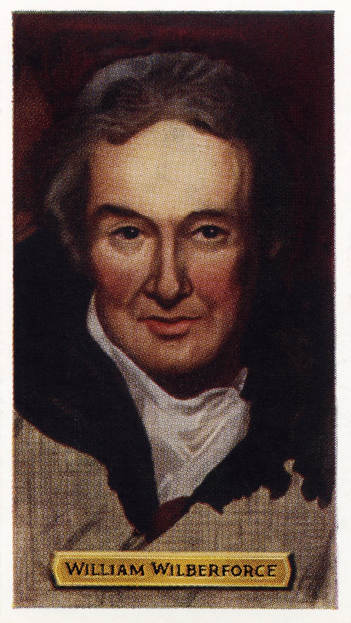 William Wilberforce - brittisk politiker (tryck) av Unknown artist