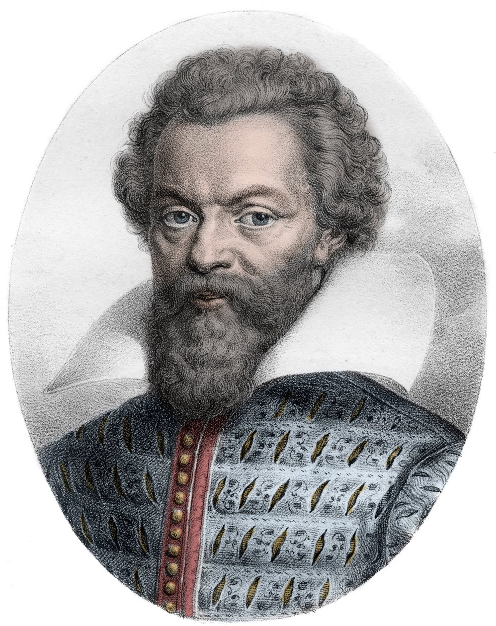 porträtt av Philippe Duplessis-Mornay av Unknown artist