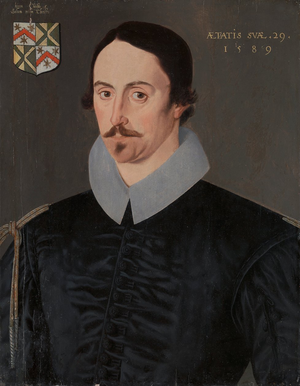 En okänd man, 29 år, möjligen av familjen Kempe av Unknown artist, sixteenth century
