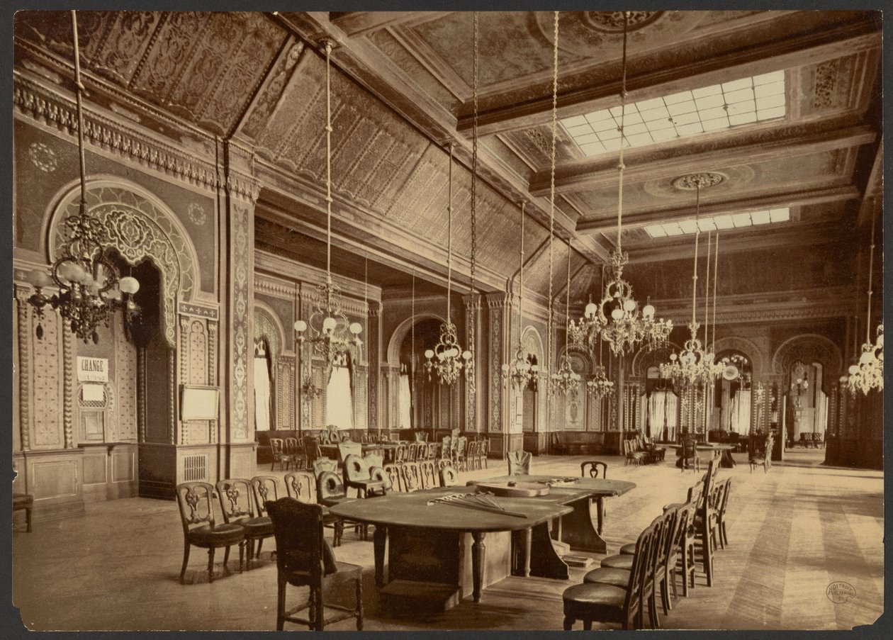 Casino (Monte Carlo), interiör av Unknown artist/maker