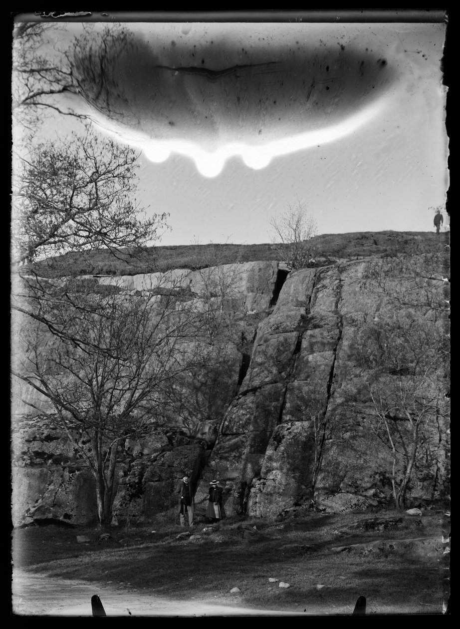 Klippig bergskedja i södra Ryssland av Unknown artist/maker