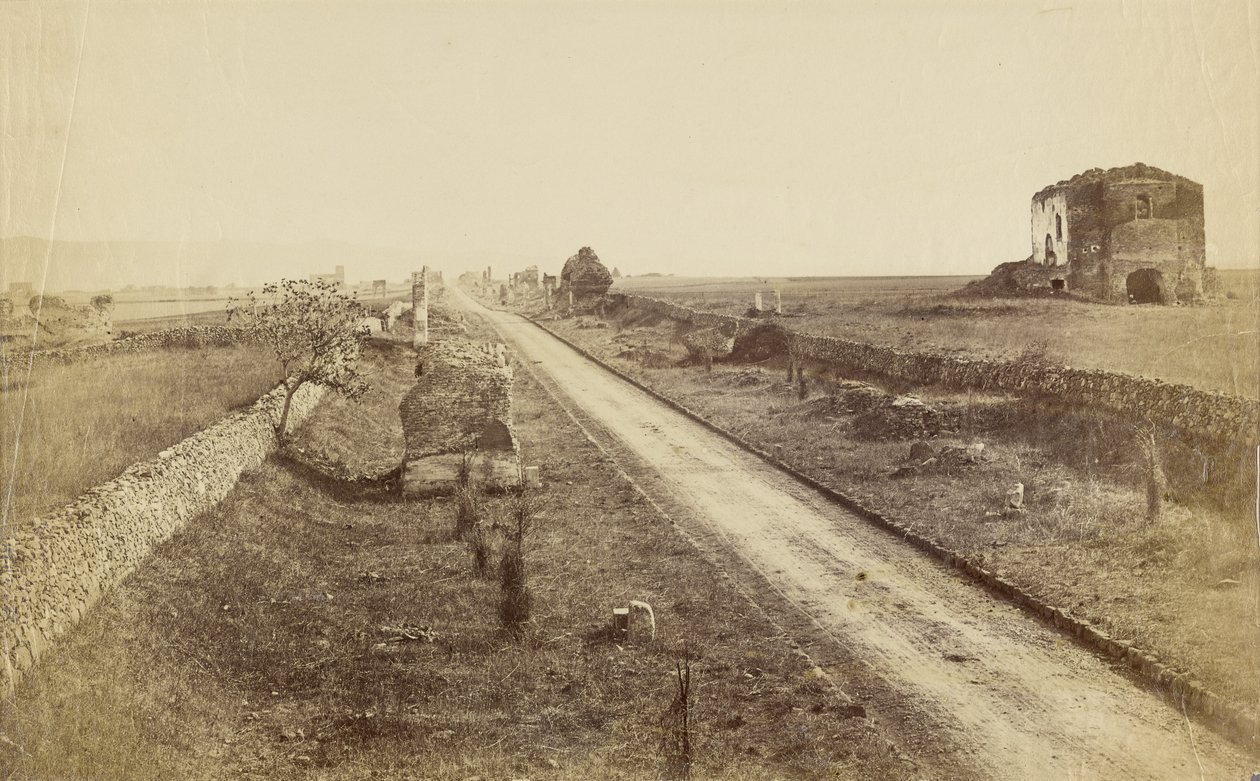 [The Appian Way] av Unknown artist/maker
