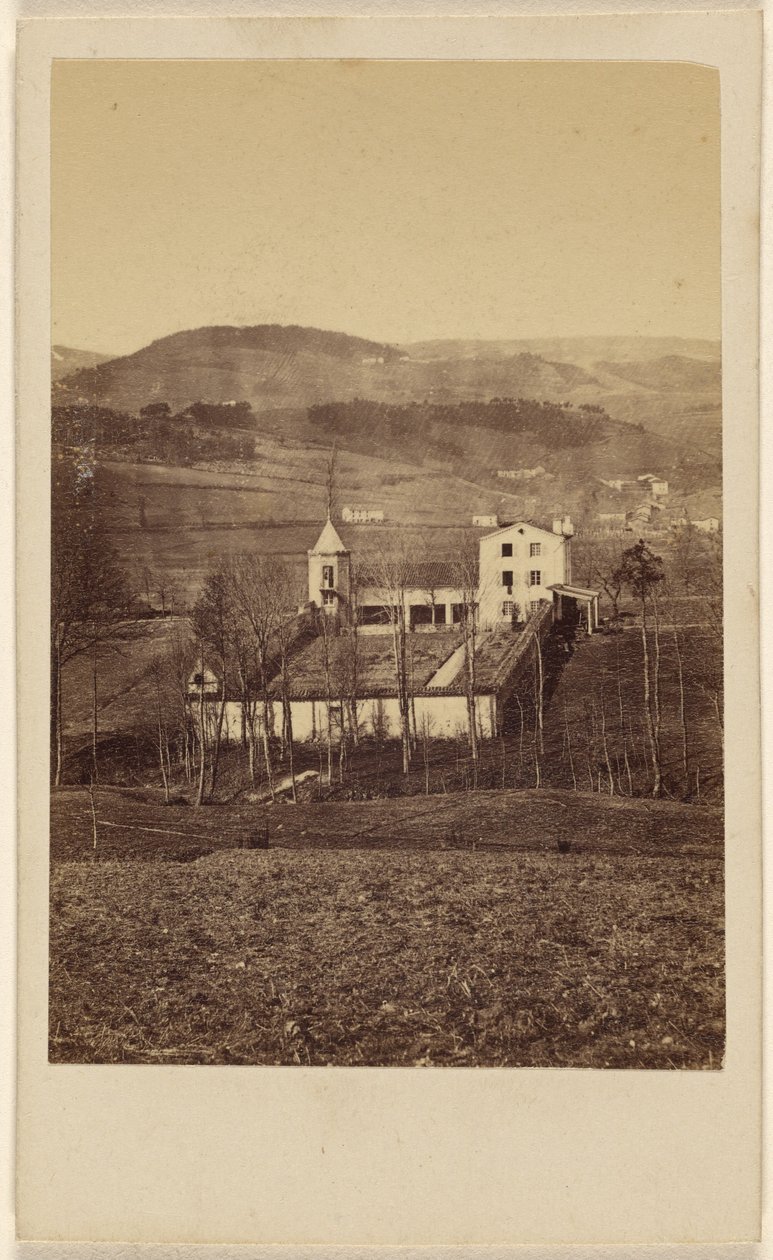 [Oidentifierad villa på landet, Europa] av Unknown artist/maker