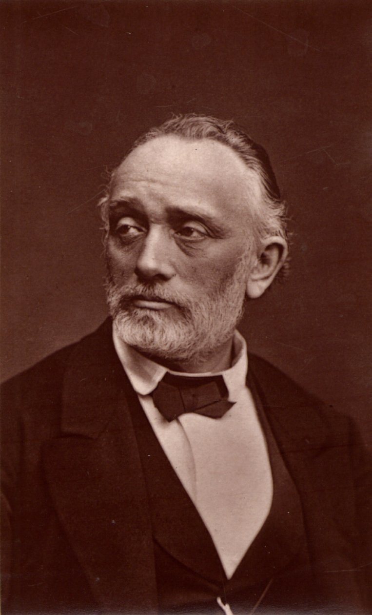 (Friedrich Karl Christian) Ludwig Buchner (1824-1899) tysk filosof, fysiolog och läkare av Unknown photographer