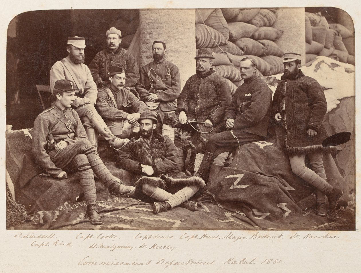 En grupp brittiska officerare, 1879 ca av Unknown photographer