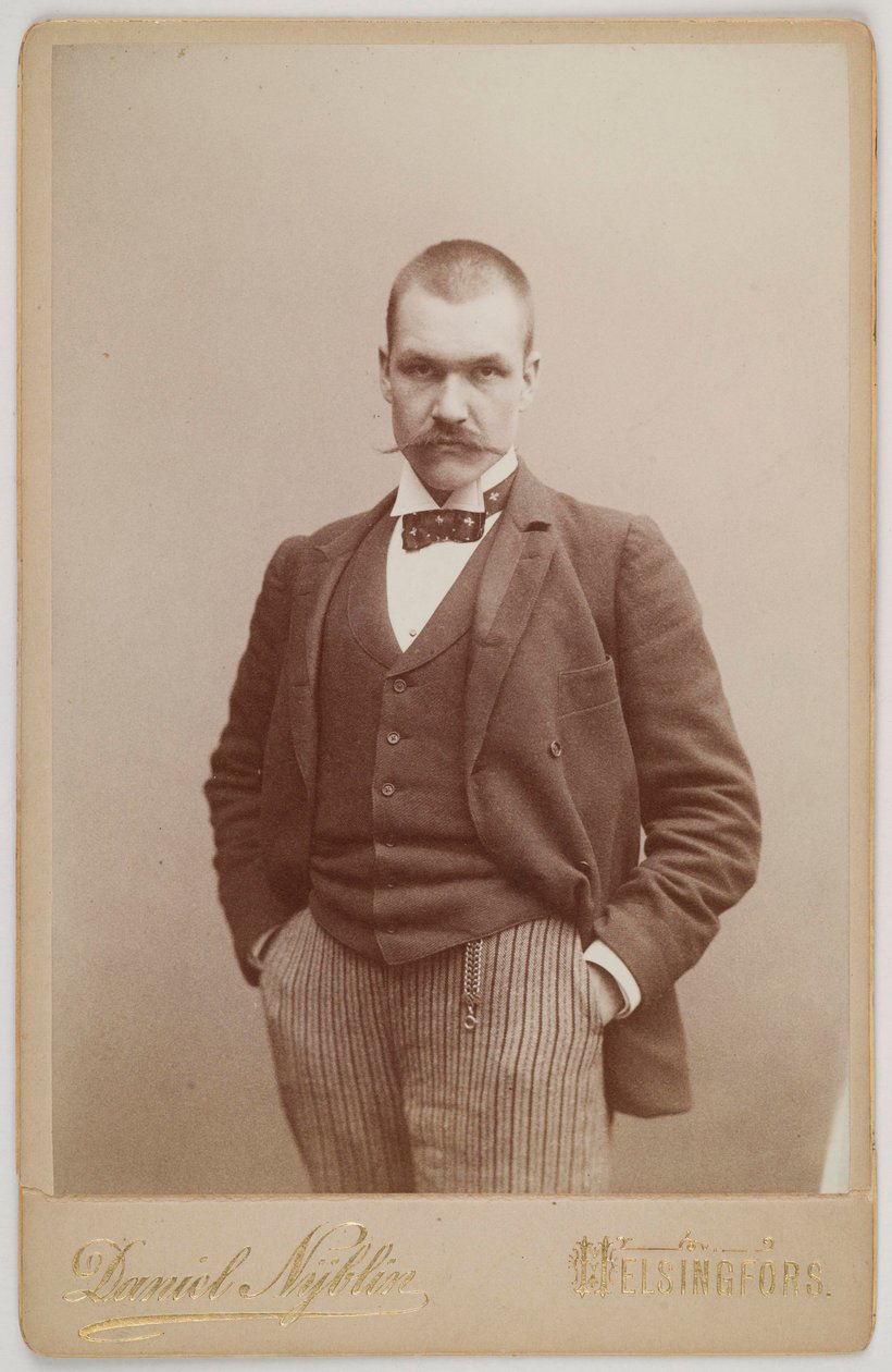 Akseli Gallen Kallela (1867-1931) - Akseli Gallen-Kallela - Anonym. Fotografera av Unknown photographer