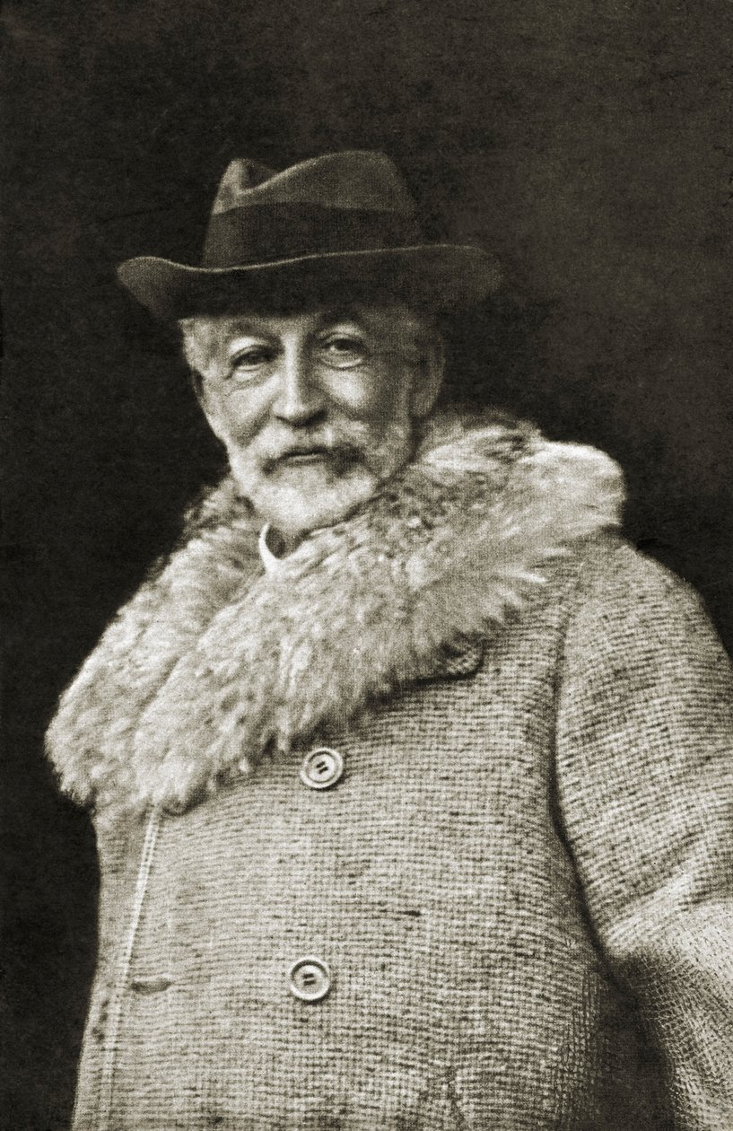 Baron Edmond de Rothschild (svartvitt foto) av Unknown photographer