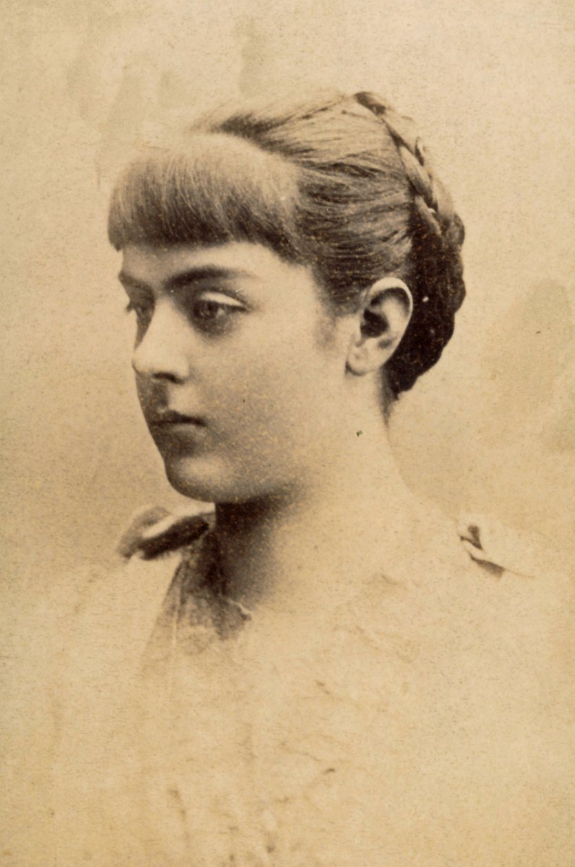Baronessan Marie Alexandrine "Mary" von Vetsera (19 mars 1871 - 30 januari 1889) (foto) av Unknown photographer