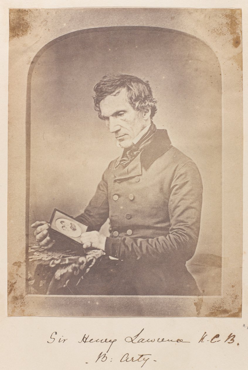 Brigadgeneral Sir Henry Montgomery Lawrence KCB av Unknown photographer