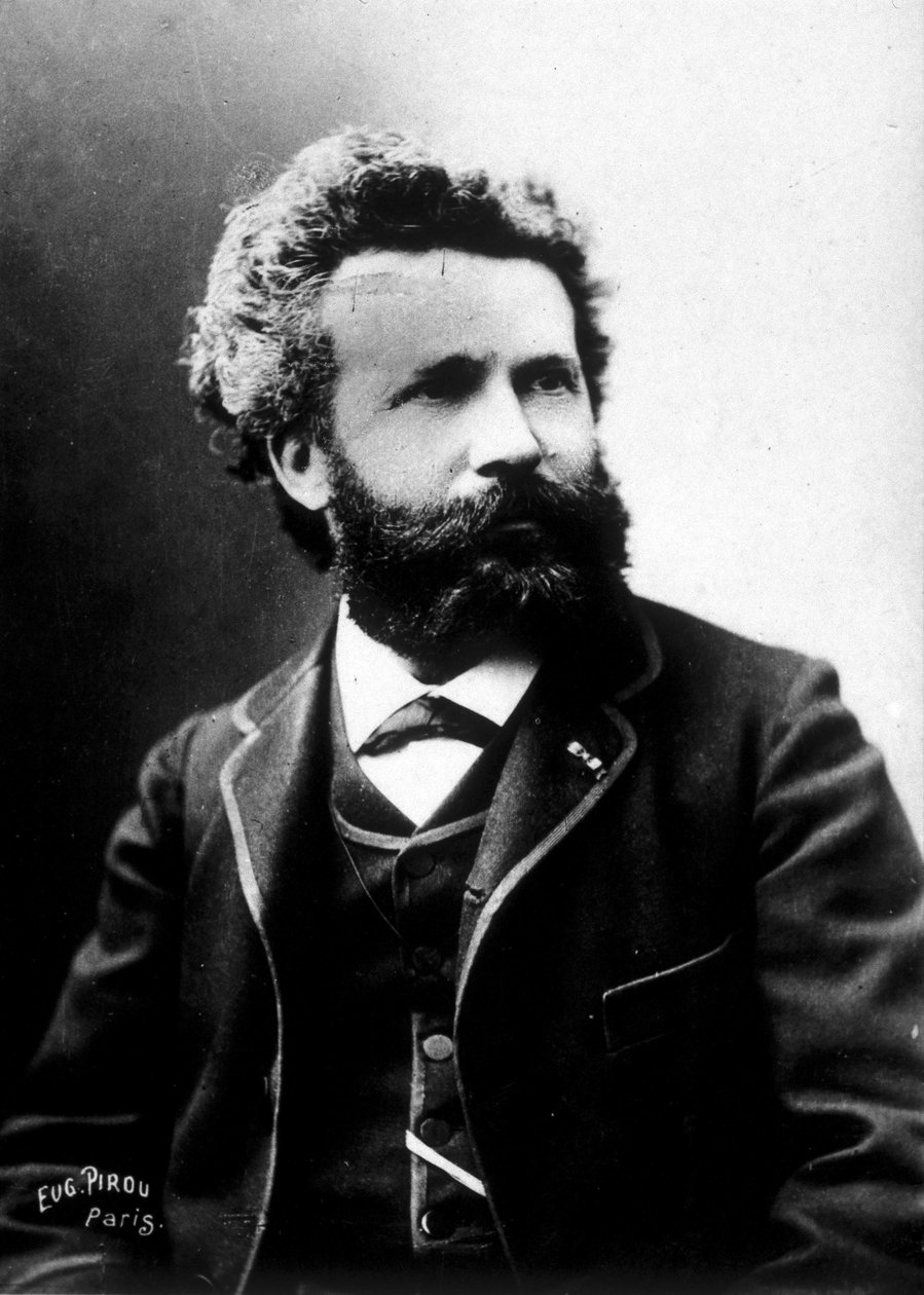 Camille Flammarion, fransk astronom, cirka 1890 av Unknown photographer