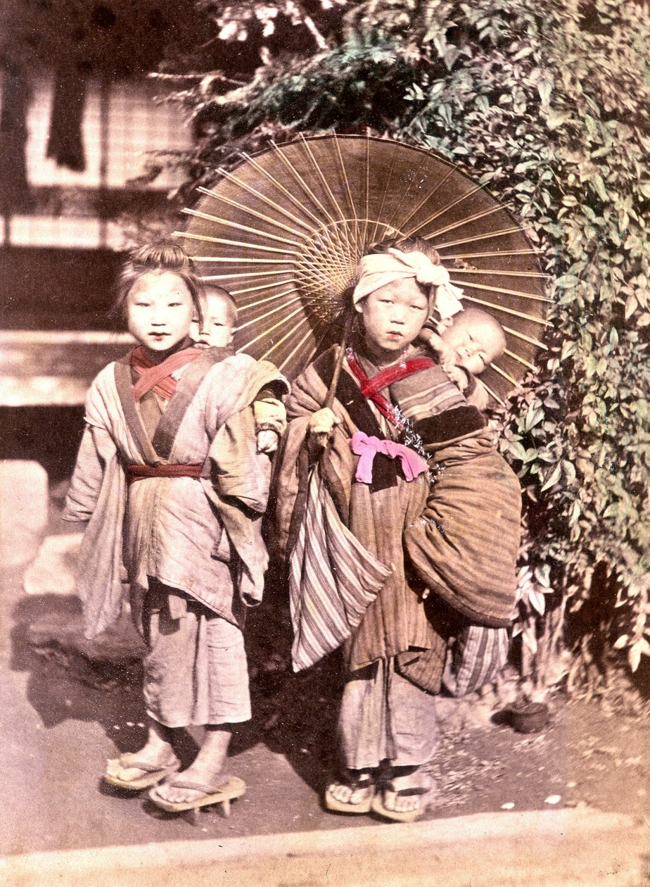 Barn i Japan, sent 1800-tal - Arkiv för utländska beskickningar av Unknown photographer