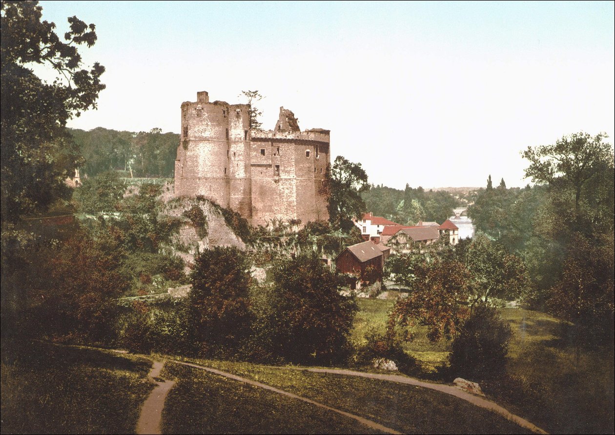 Clisson: slottet - V. 1900 av Unknown photographer