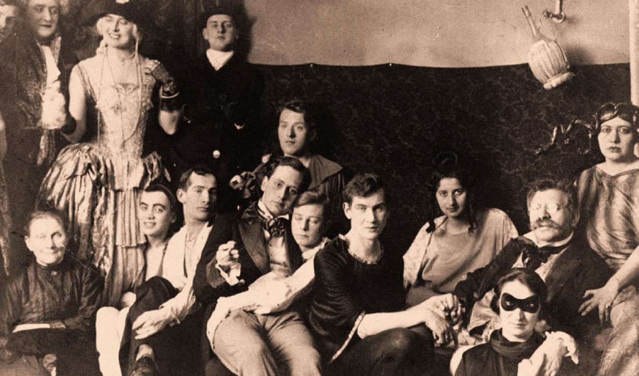 Kostymfest, Institutet för sexualvetenskap, Berlin. 1920 (foto) av Unknown photographer