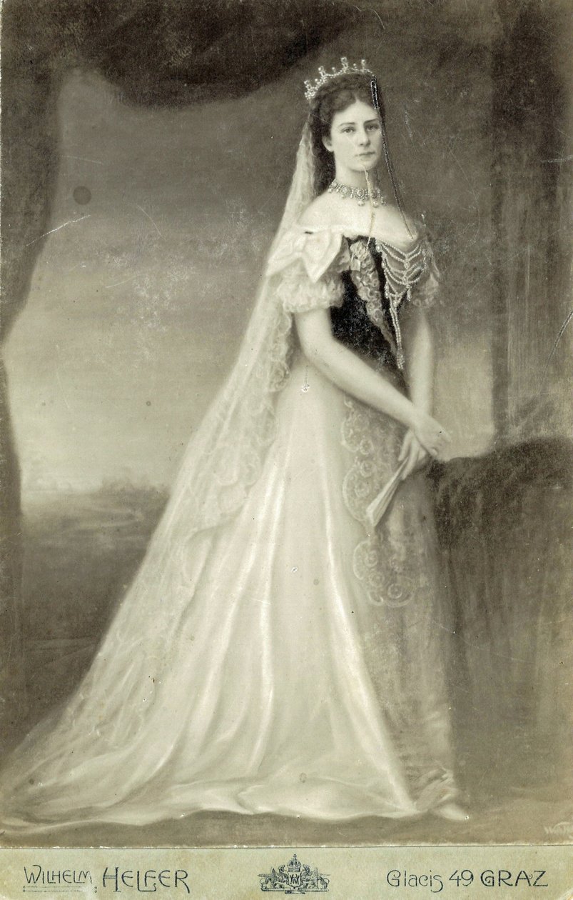 Elisabeth, kejsarinna av Österrike och drottningkonsort av Ungern (24 december 1837 - 10 september 1898) (foto) av Unknown photographer