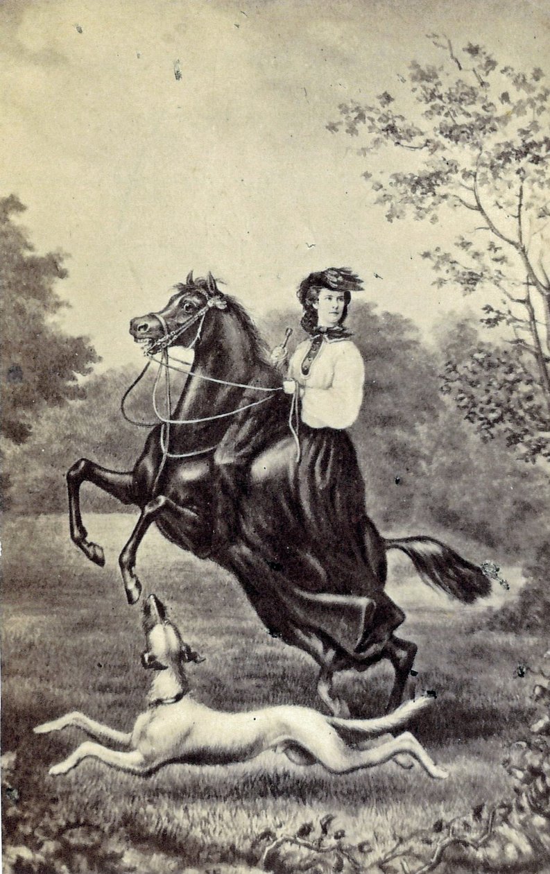 Elisabeth, kejsarinna av Österrike och drottningkonsort av Ungern (24 december 1837 - 10 september 1898) (foto) av Unknown photographer