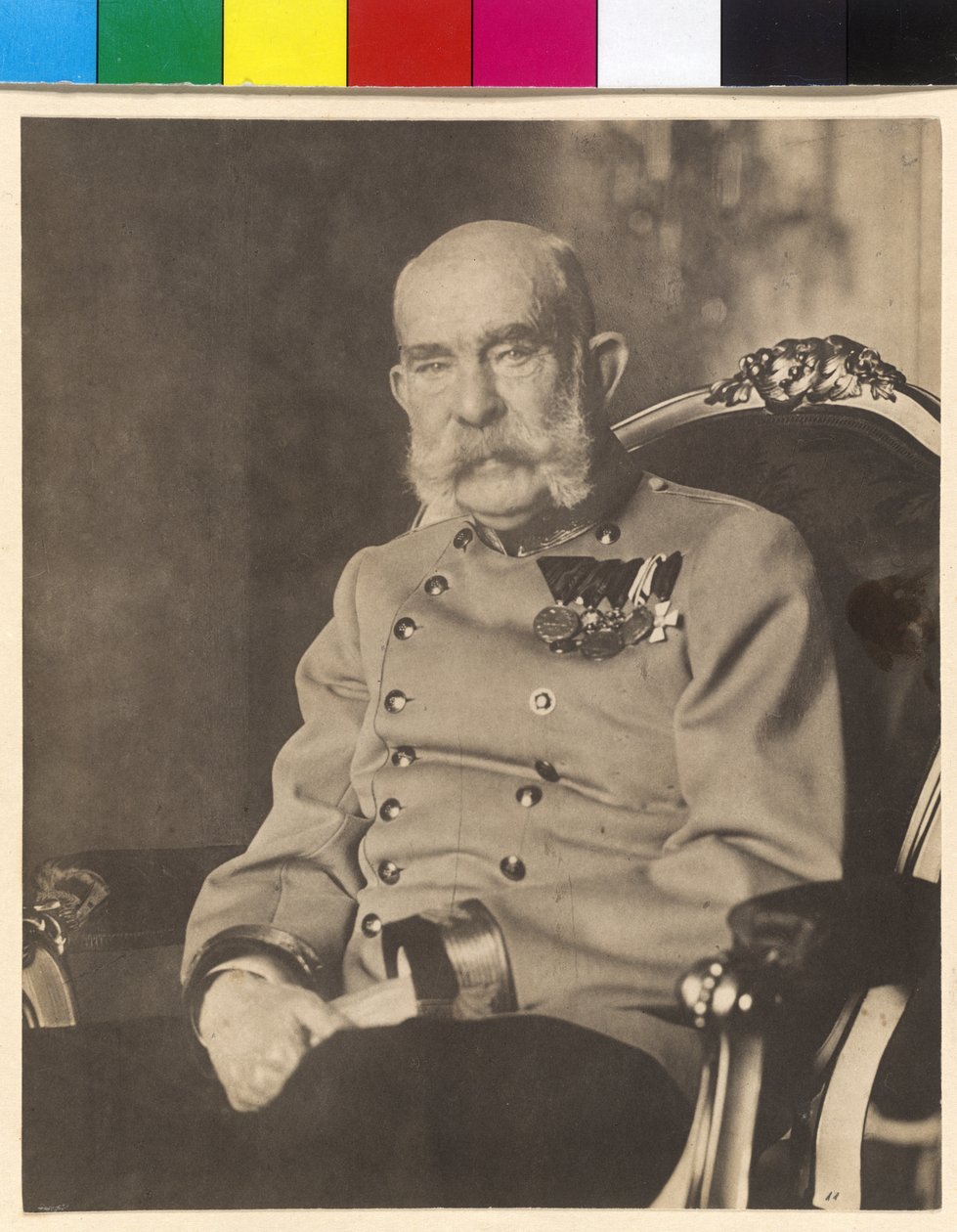 Franz Joseph I av Unknown photographer