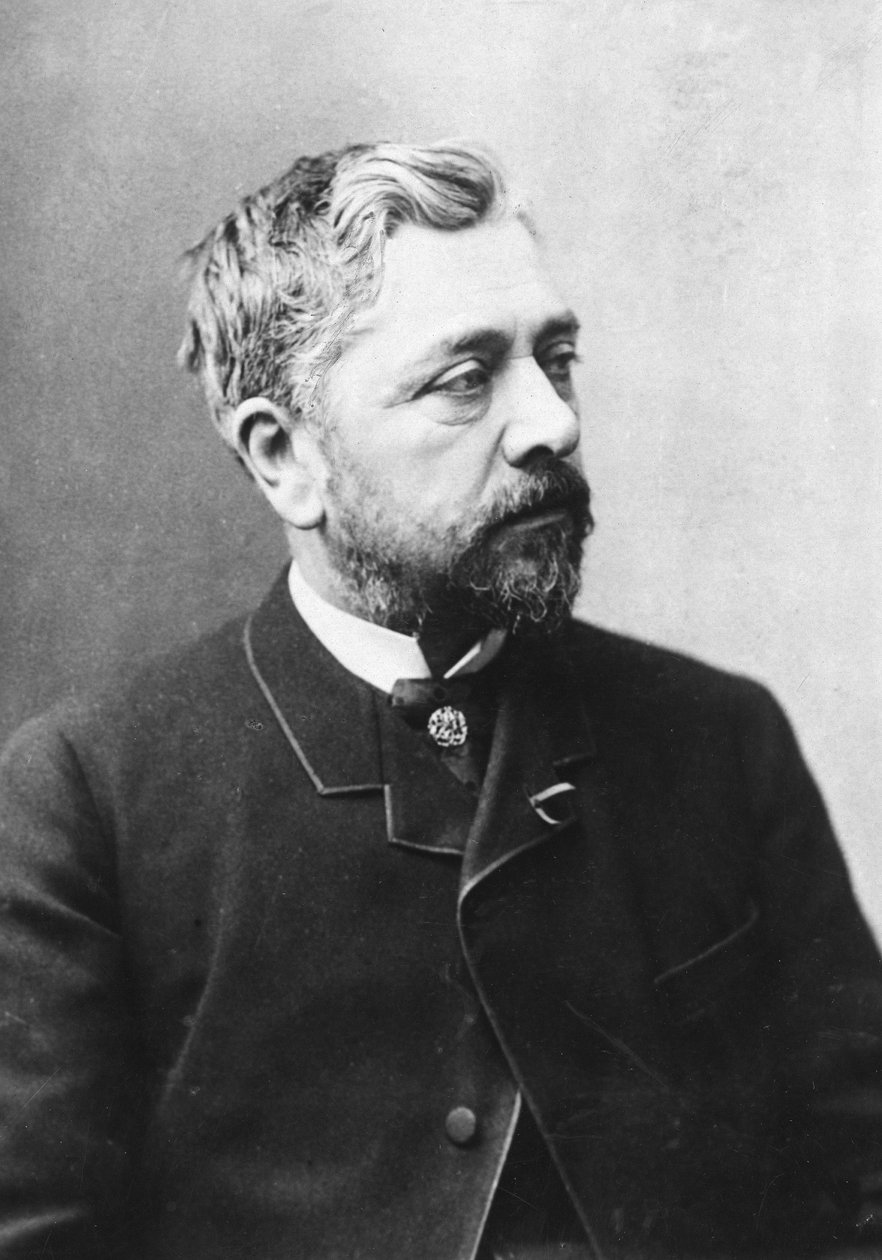 Gustave Eiffel, fransk ingenjör (1832-1923) av Unknown photographer