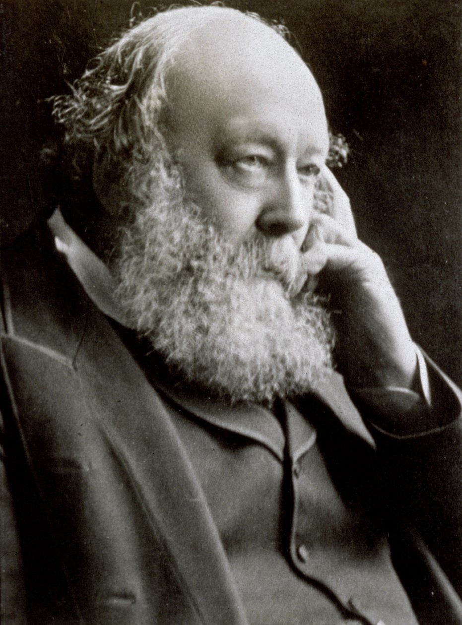 Porträtt i halvfigur av den engelske politikern Robert Arthur Salisbury av Unknown photographer