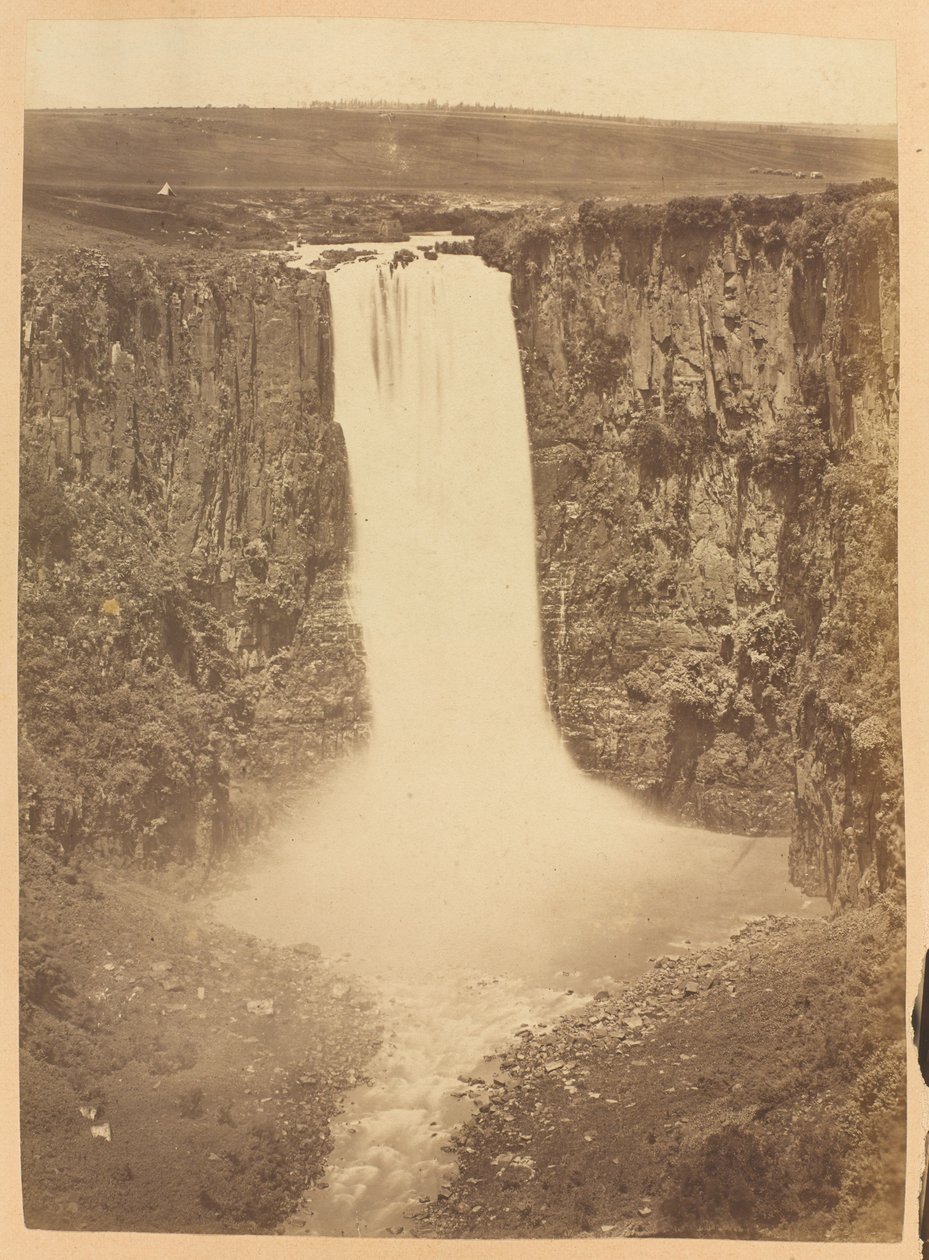 Howick Falls, Umgeni River, Natal-provinsen, Sydafrika, 1882 ca av Unknown