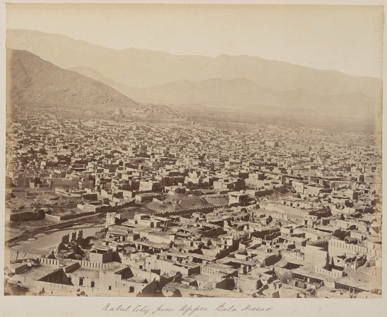 Kabul stad, 1880 av Unknown