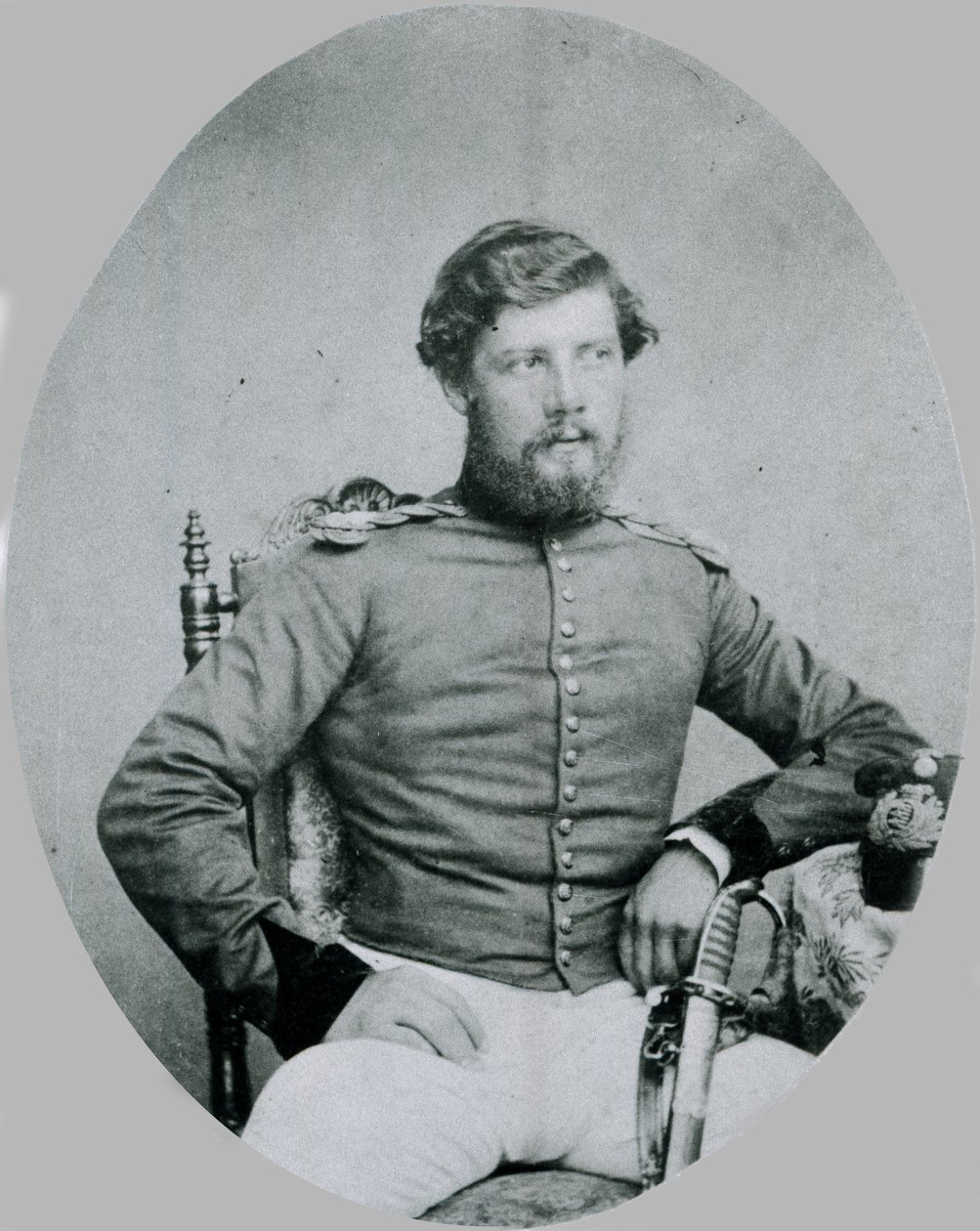 Löjtnant Harry North Dalrymple Prendergast VC, Madras Engineers av Unknown photographer