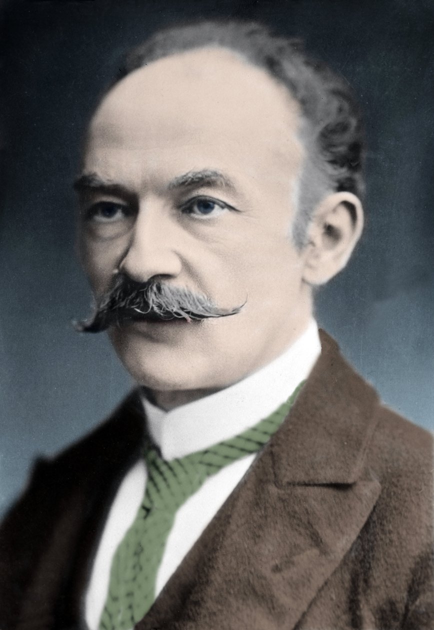 Litteratur: Porträtt av Thomas Hardy av Unknown photographer