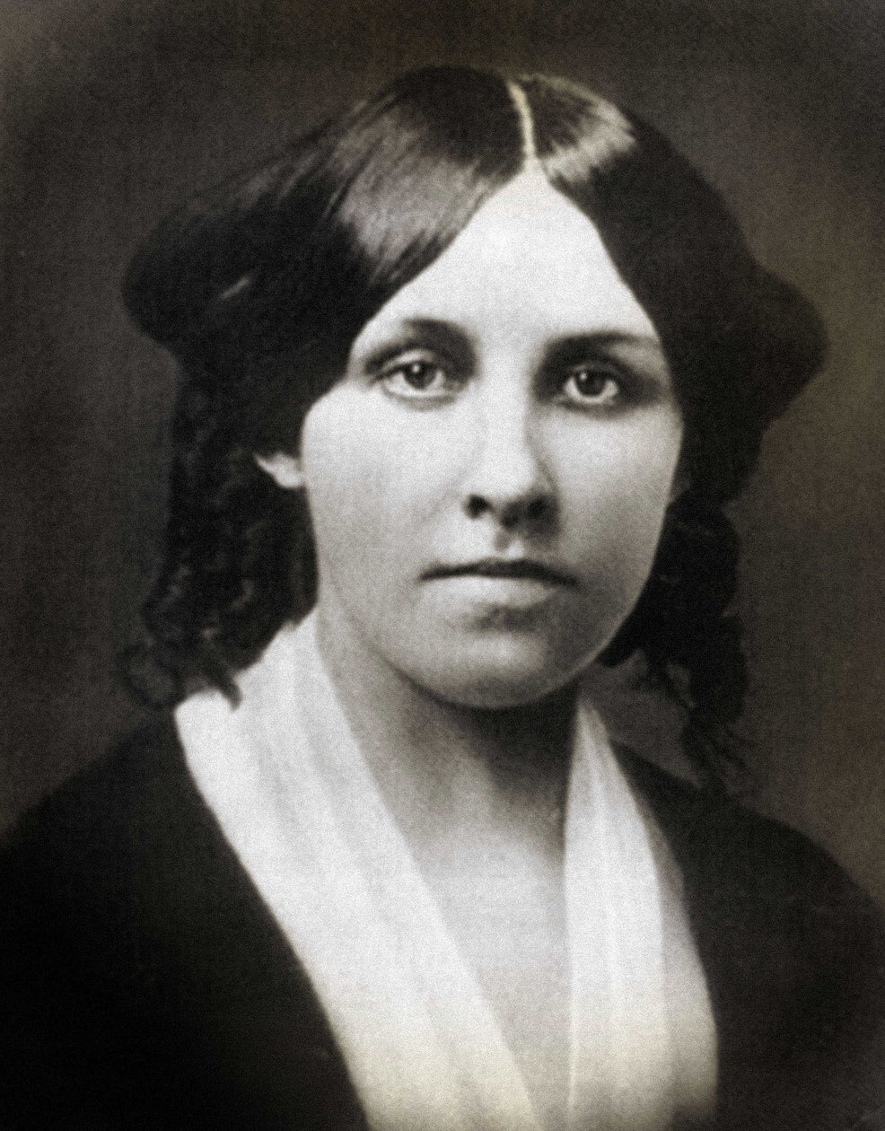 Louisa May Alcott (1832 - Boston 1888), amerikansk författare. av Unknown photographer