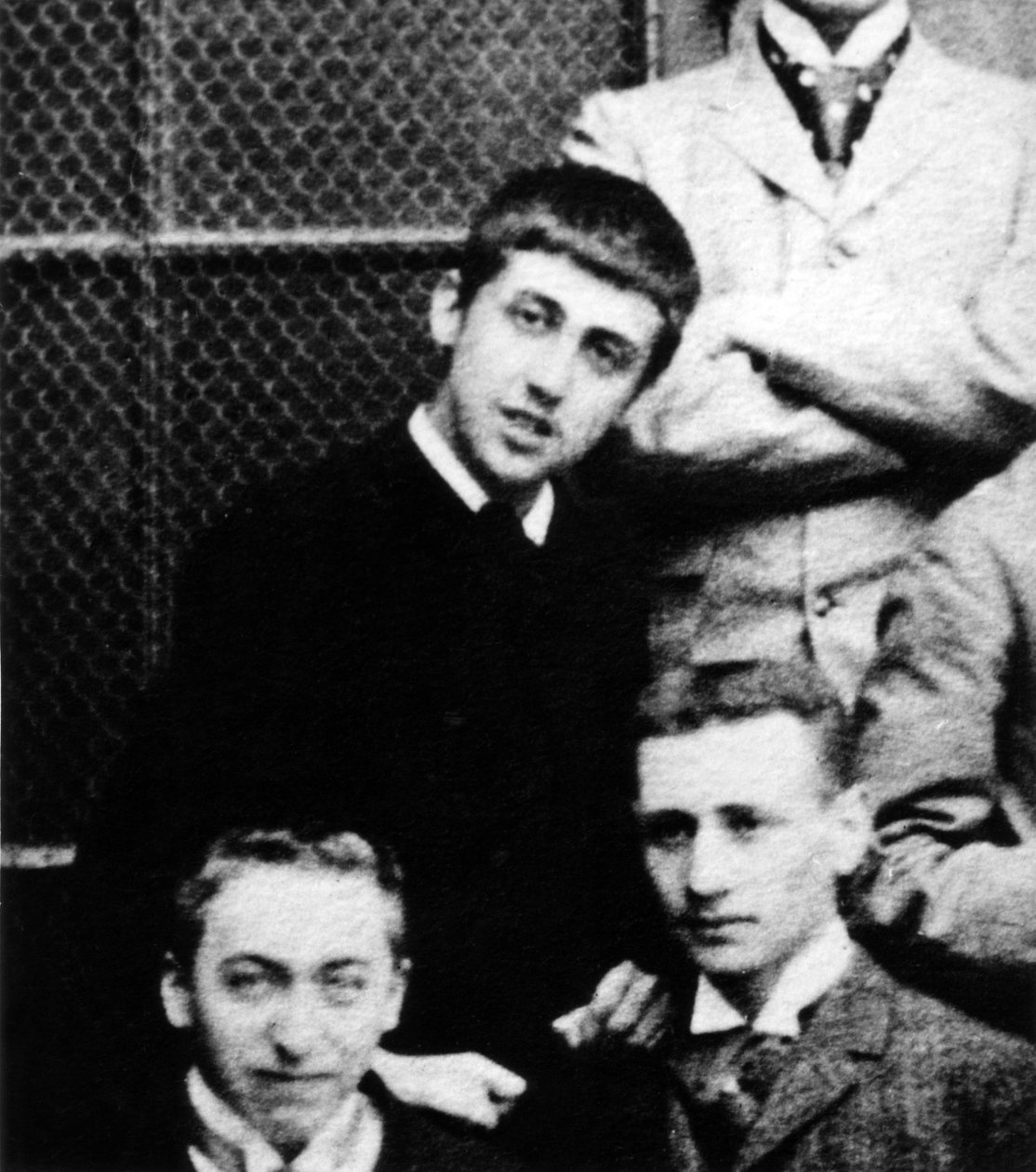 Marcel Proust (1871-1922) vid gymnasiet i Paris, ca. 1887 av Unknown photographer