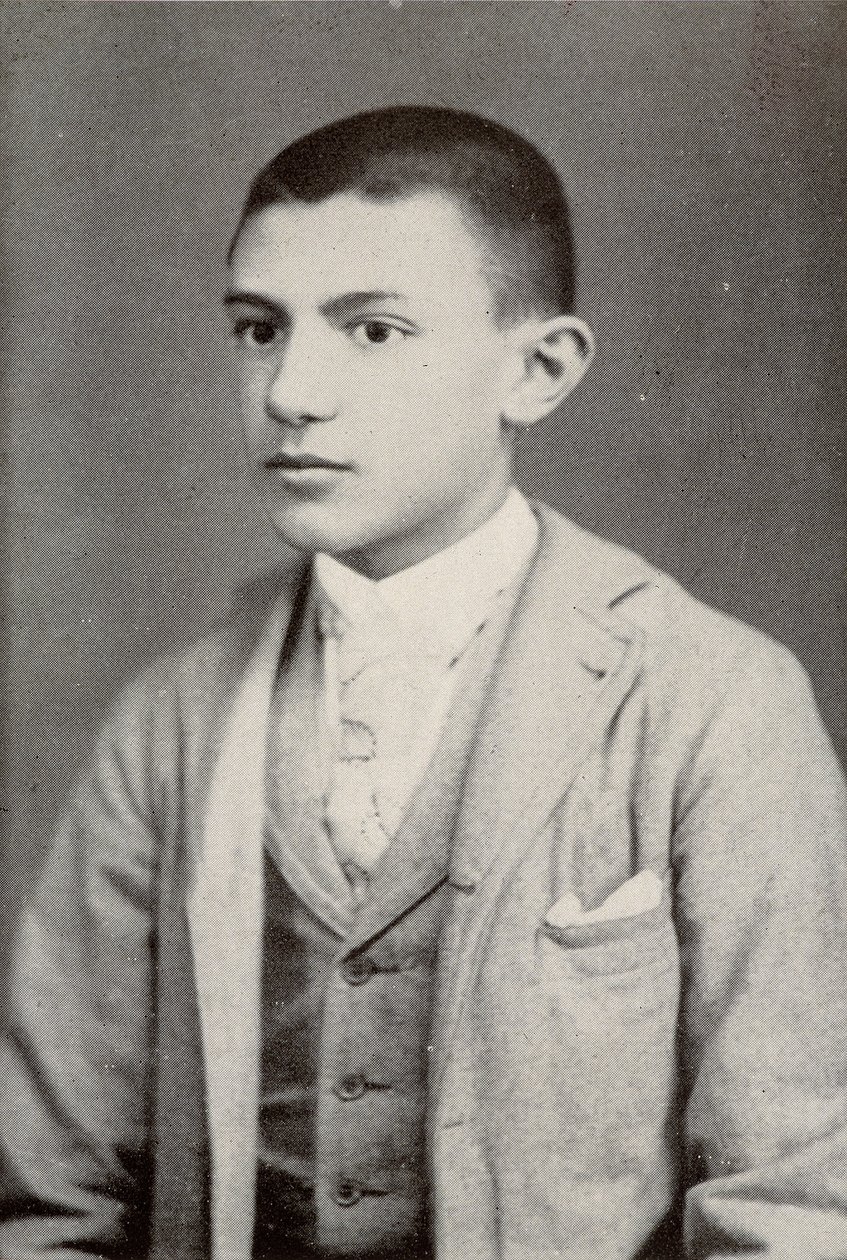 Pablo Picasso 1896 (15 år gammal) - i "" Picasso, ikonografiska dokument"" av Sabartes av Unknown photographer