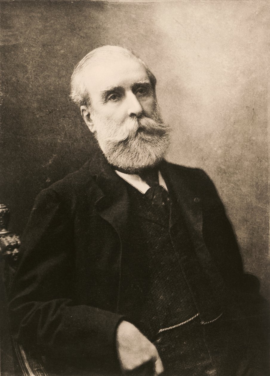 Fotografiskt porträtt av Ludovic Halevy (Paris av Unknown photographer