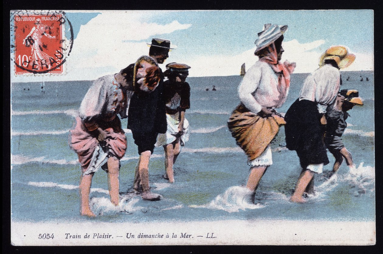Nöjeståg: en söndag vid havet av Unknown photographer