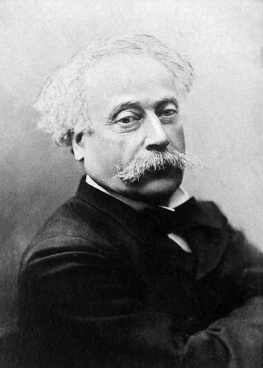 Porträtt av Alexandre Dumas Jr. (1824-1895), fransk dramatiker och romanförfattare. av Unknown photographer