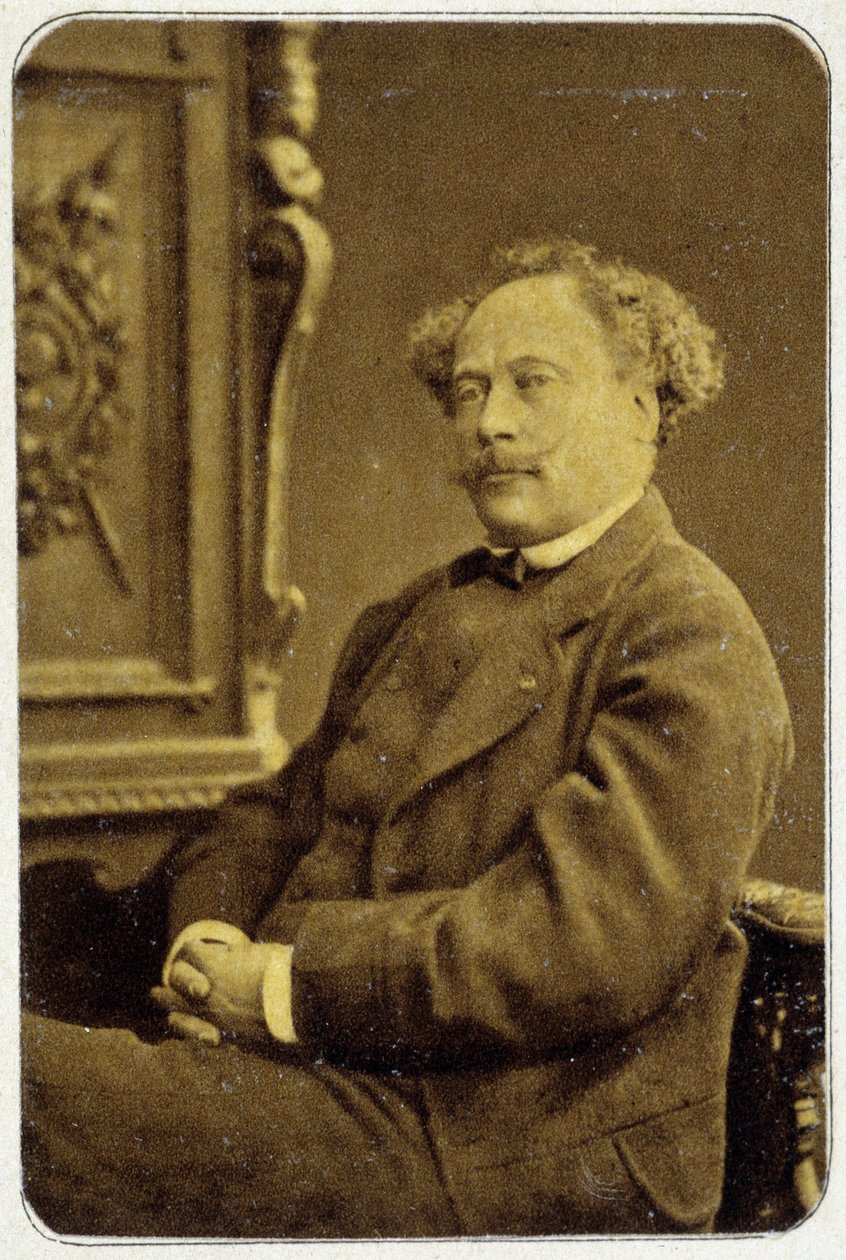 Porträtt av Alexandre Dumas Jr. (1824 - 1895) 1884 av Unknown photographer
