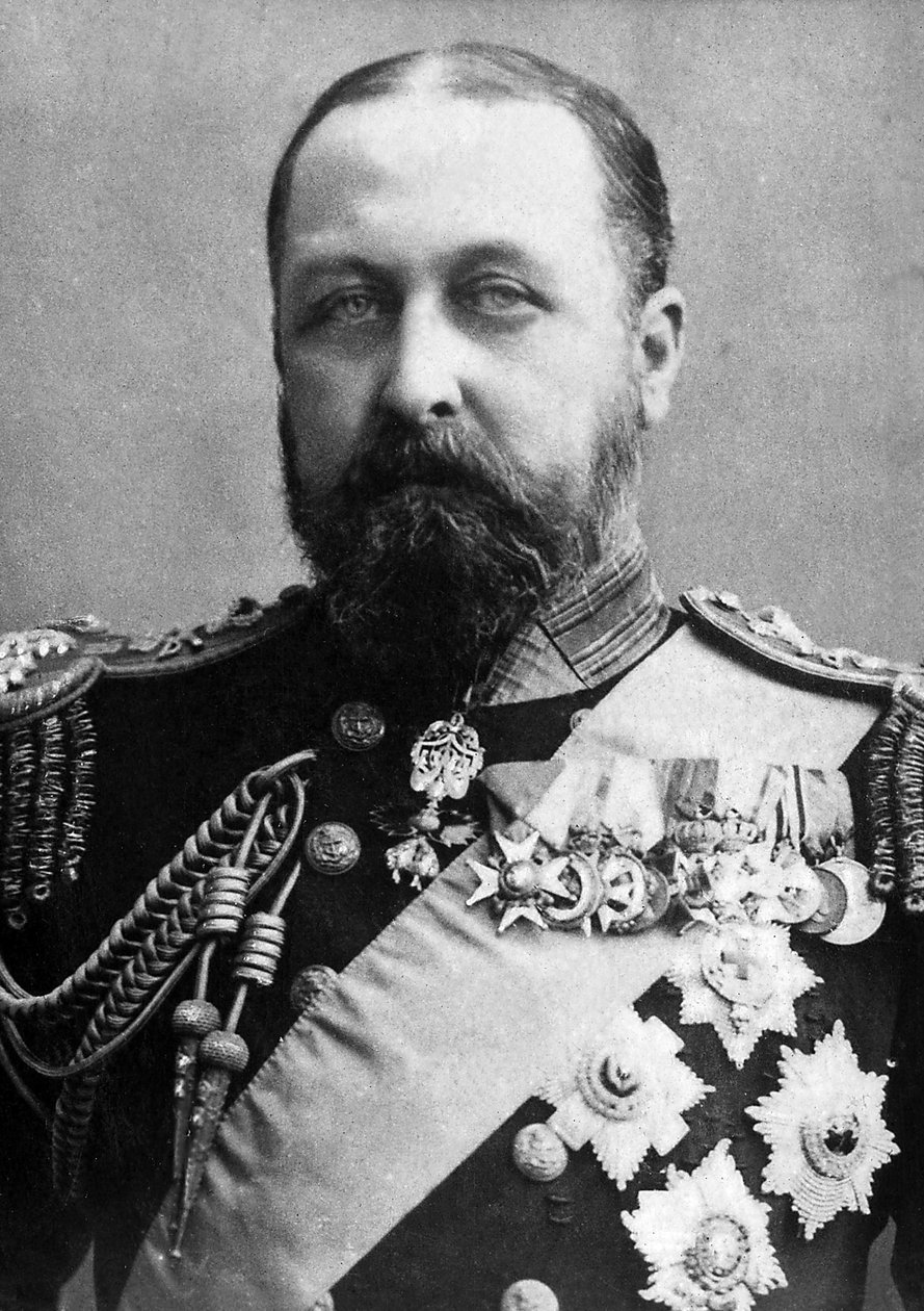 Porträtt av Alfred Ernest Albert (1844-1900), bror till kung Edward VII av England, hertig av Edinburgh och Sachsen Cobourg Gotha, och jarl av Kent och Ulster. av Unknown photographer