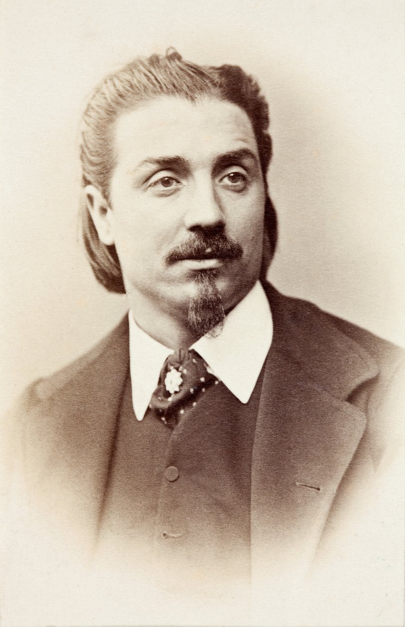 Porträtt av Antonio Cotogni av Unknown photographer