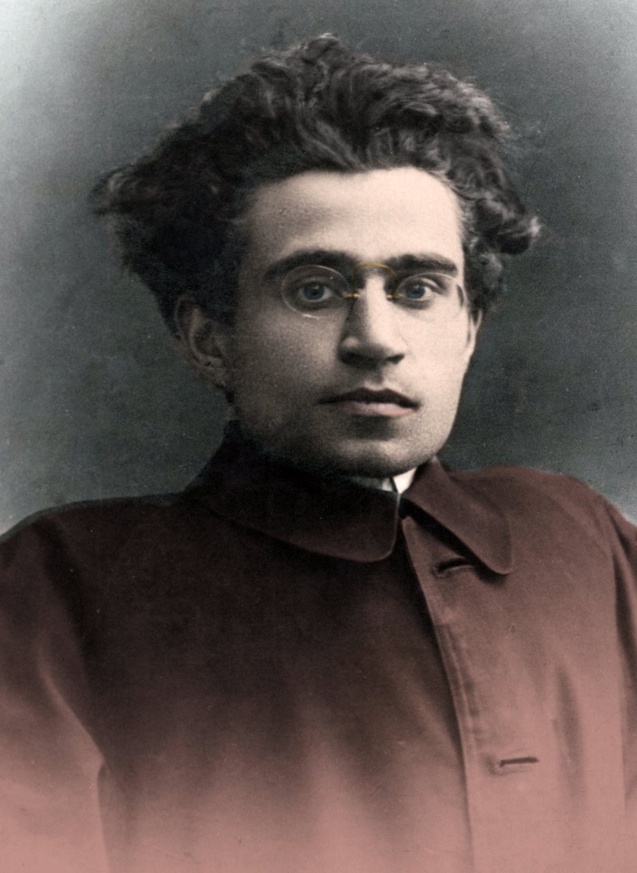 Porträtt av Antonio Gramsci (1891-1937), italiensk filosof och politiker. sd. 1900-talet. Fotografering. av Unknown photographer