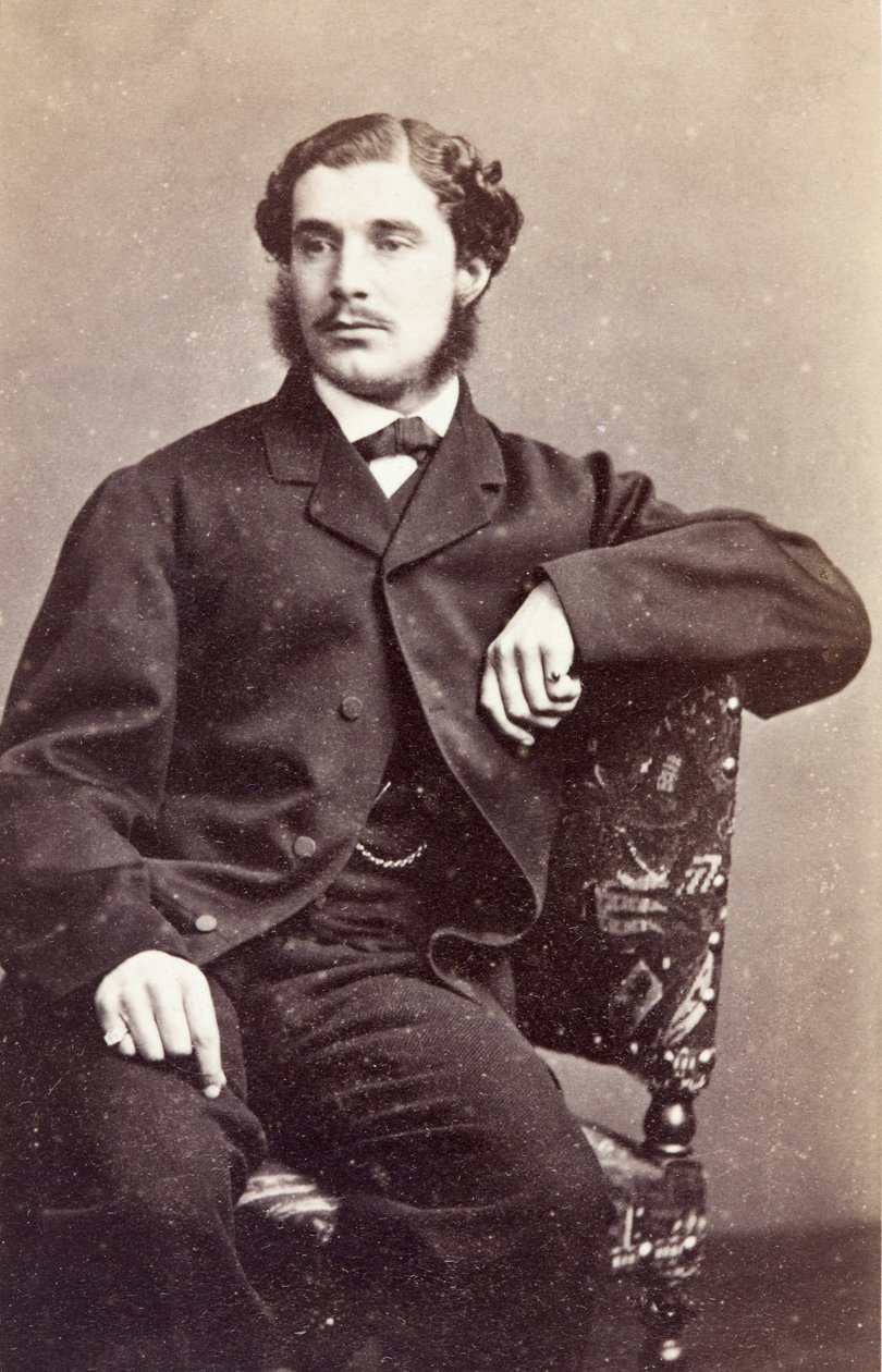 Porträtt av Arthur Sullivan av Unknown photographer