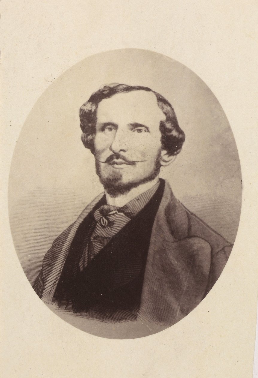 Porträtt av baron Bettino Ricasoli av Unknown photographer