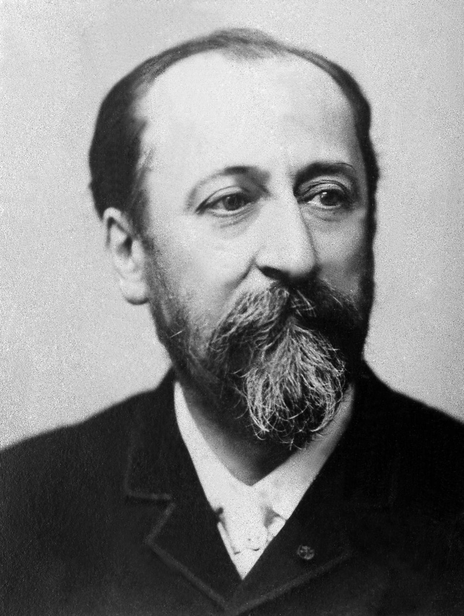 Porträtt av Camille Saint-Saens (Saint Saens av Unknown photographer