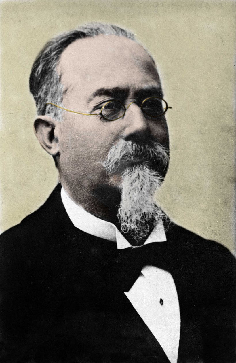 Porträtt av Cesare Lombroso (1835-1909), italiensk kriminolog. Foto från slutet av 1800-talet av Unknown photographer