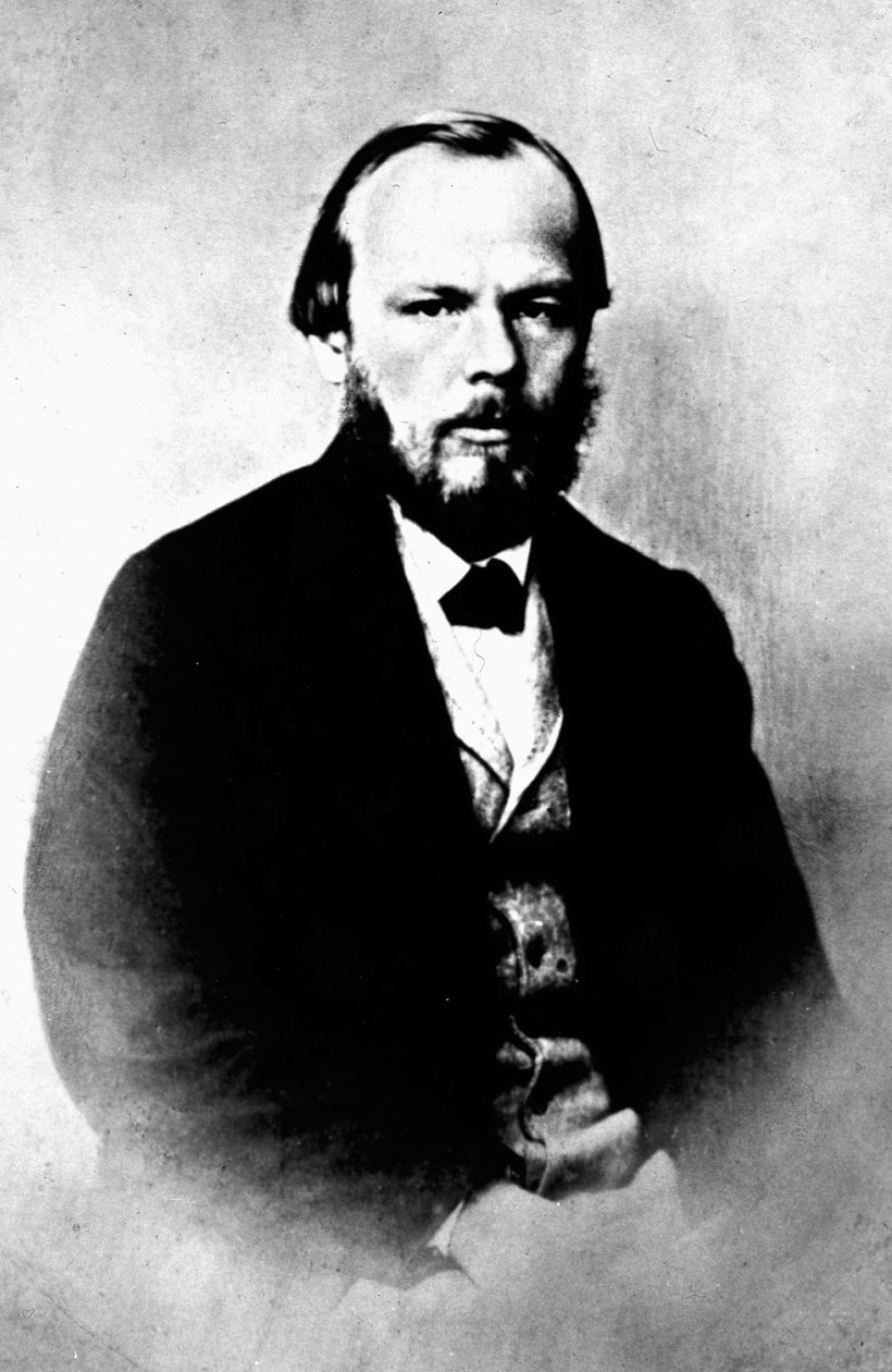 Porträtt av Dostojevskij. sd. sent 1800-tal. av Unknown photographer