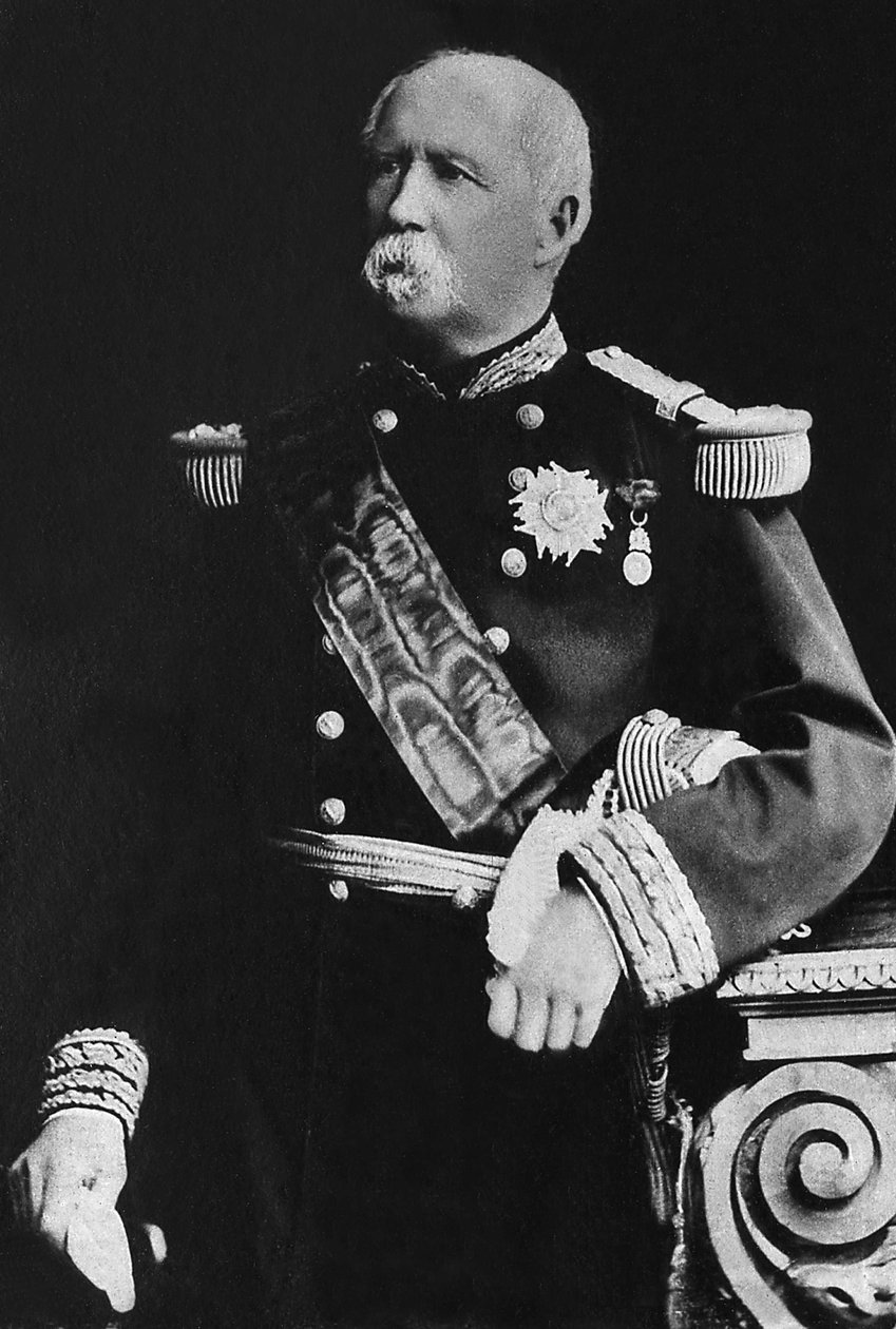 Porträtt av Edme Patrice Maurice de Mac-Mahon (Mac Mahon av Unknown photographer