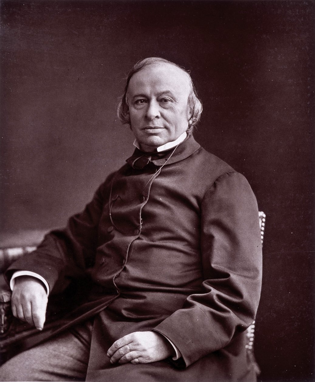 Porträtt av Edouard René Lefebvre de Laboulaye (1811-1883), fransk advokat och politiker. av Unknown photographer