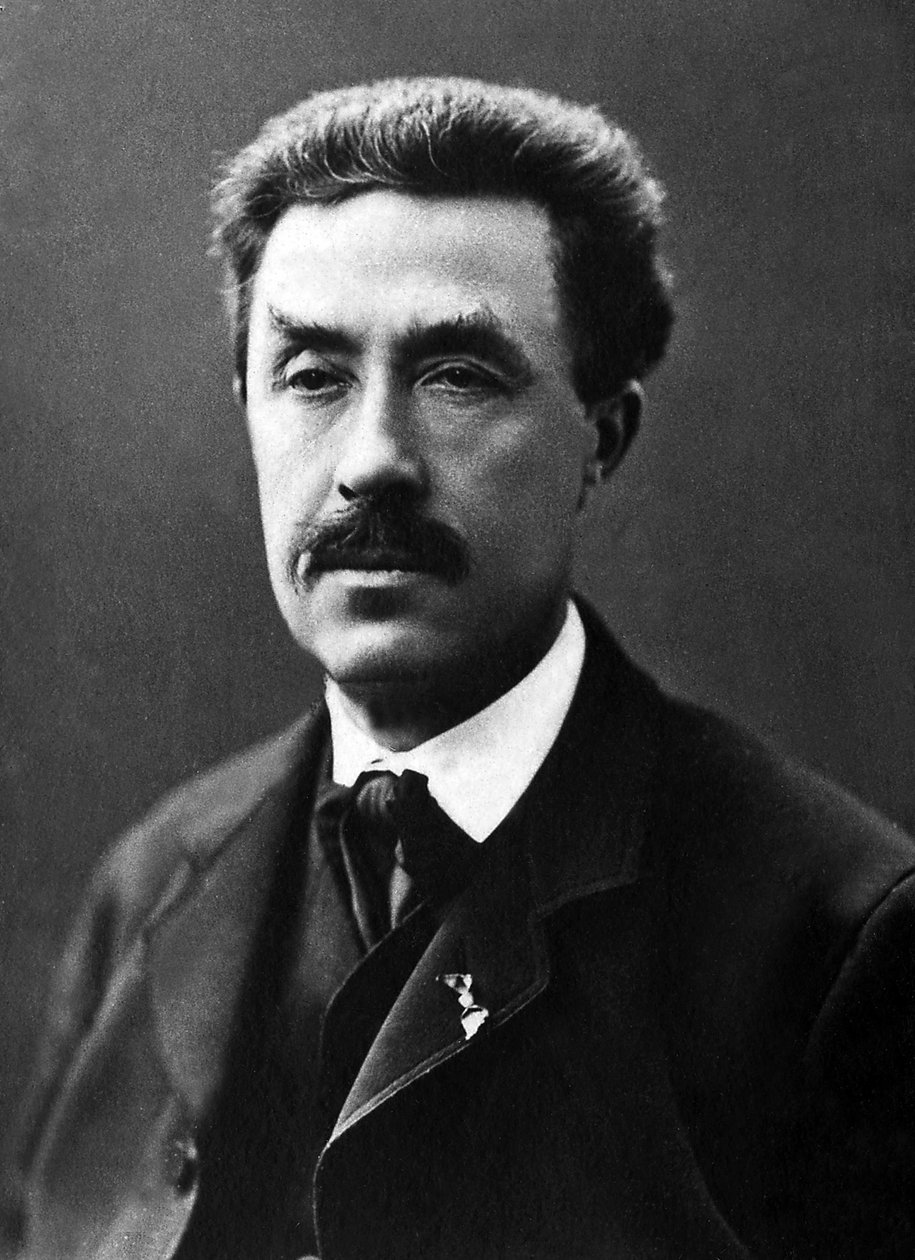 Porträtt av Emmanuel Fremiet (1824-1910), fransk skulptör. av Unknown photographer