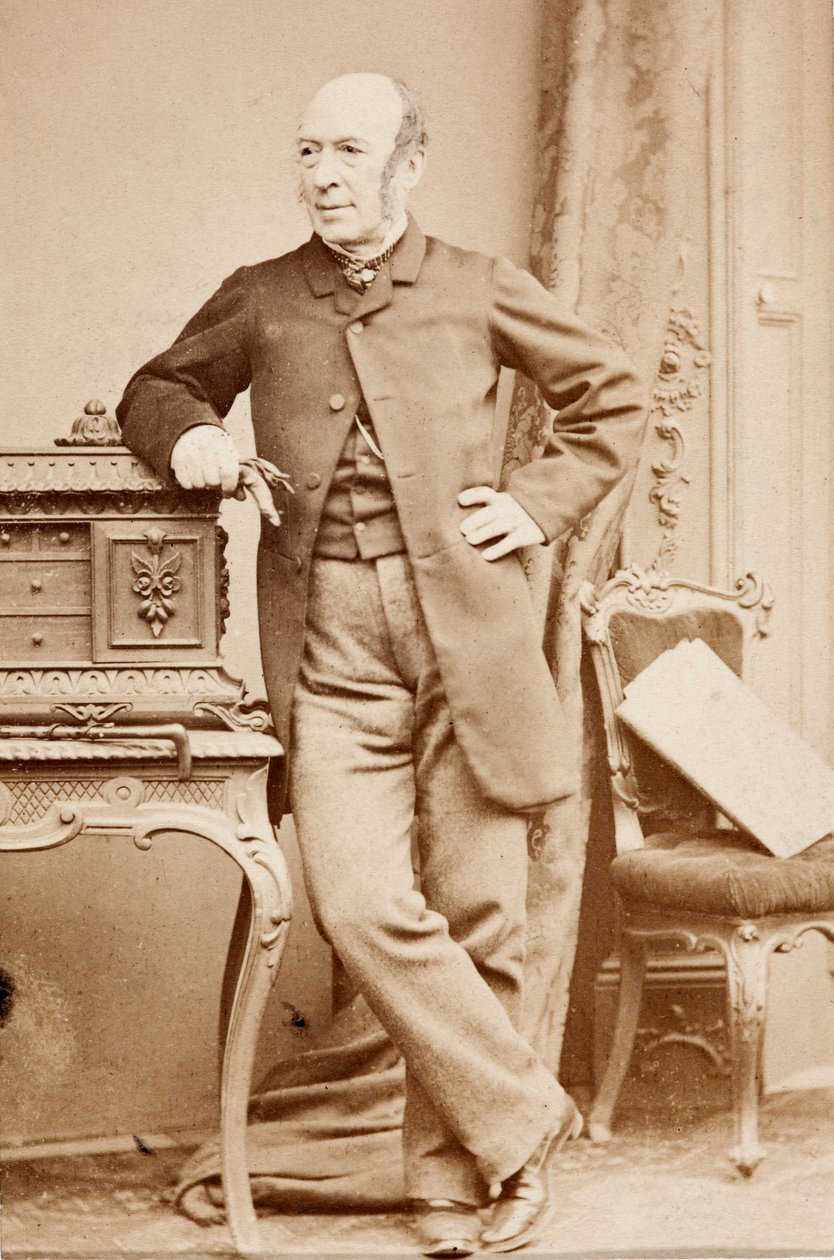 Porträtt av Francis Robinson MusD av Unknown photographer
