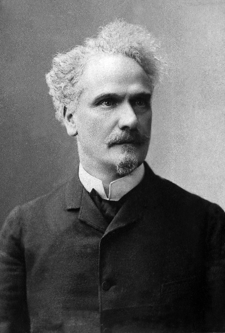 Porträtt av Henri Rochefort, Marquis de Rochefort Lucay, dit Henri, journalist, fransk politiker (1831-1913). av Unknown photographer