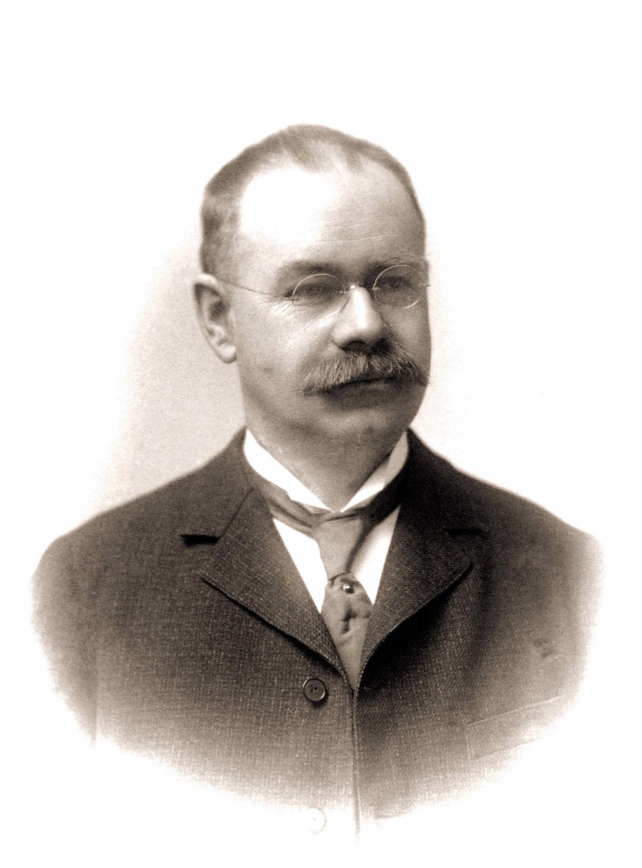 Porträtt av Hermann Hollerith (1860-1929), amerikansk statistiker. av Unknown photographer