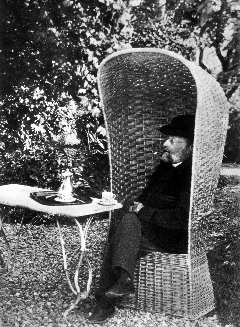 Porträtt av Hippolyte Taine (1828 -1893). av Unknown photographer