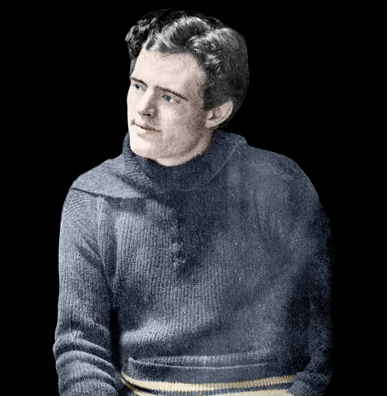 Porträtt av Jack London (1876-1916), amerikansk författare. av Unknown photographer