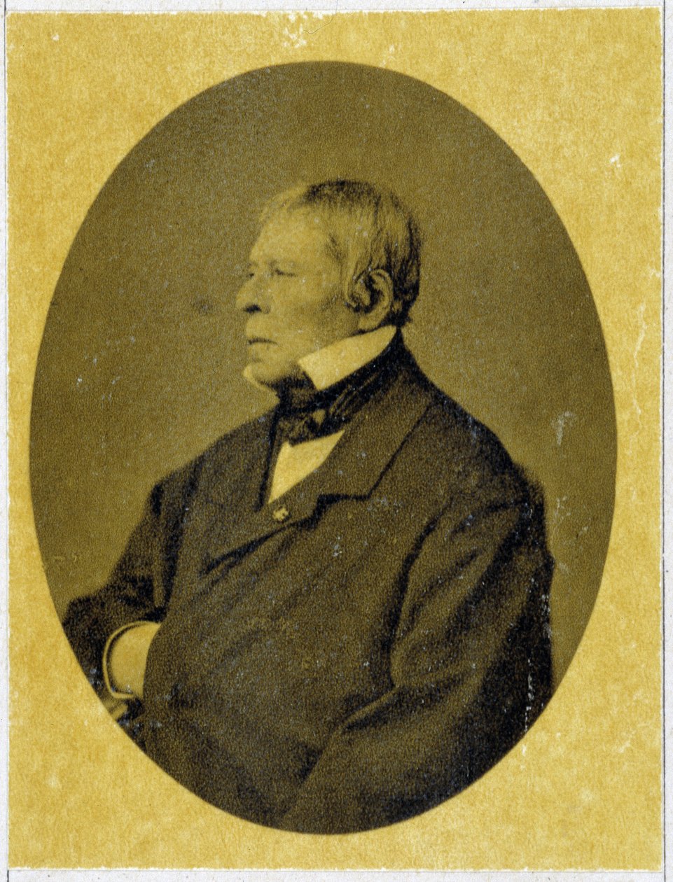Porträtt av Jean Auguste Dominique Ingres (1780 - 1867) 1841. av Unknown photographer